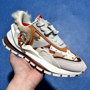 复古运动鞋 079 潮流时尚 AGCR047 058 休闲鞋 中国李宁92方圆走秀款