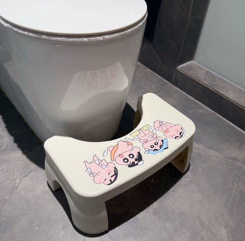 蜡笔小新马桶蹲便器垫脚凳