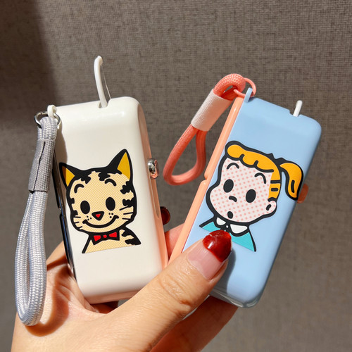 新款拼色便携式随身迷你牙线盒