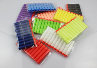 软弹枪子弹 红色狙击软弹 通用NERF子弹 吸盘精英系列 100发7.2