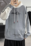 港风春秋冬季卫衣男连帽韩版刺绣宽松大码套头衫QT4066-WY056-P58，男装卫衣，电商A227