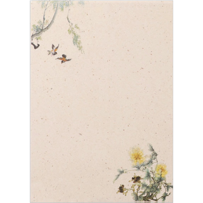 信纸古风信封套装复古仿旧半熟