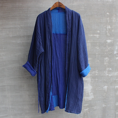 棉麻两穿汉服连衣裙中式文艺唐装