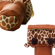 可爱小鹿加厚猪头包100DR50EM10600D70DD70005D3单反内胆包相机包