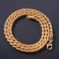 Golden Twist Chain 50cm