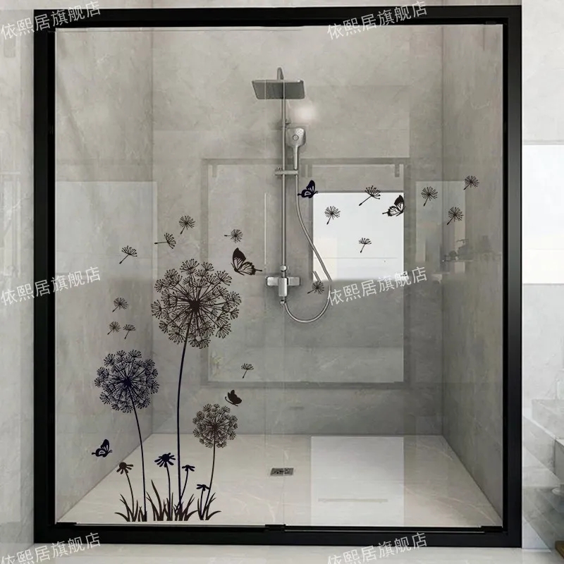 玻璃墙面PVC防水可移除不留印