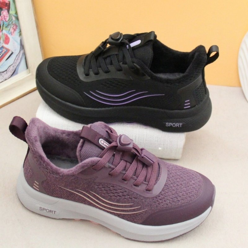 老北京二棉女鞋薄绒爆米花厚底妈妈鞋轻便软弹防滑健步运动女棉鞋,女鞋,棉鞋,淘宝优惠券,粉丝福利购,淘宝优惠卷