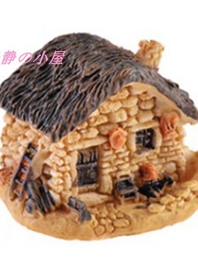 Dollhouse小布娃娃屋配件场景模型 微景观摆件装饰迷你小房屋别墅