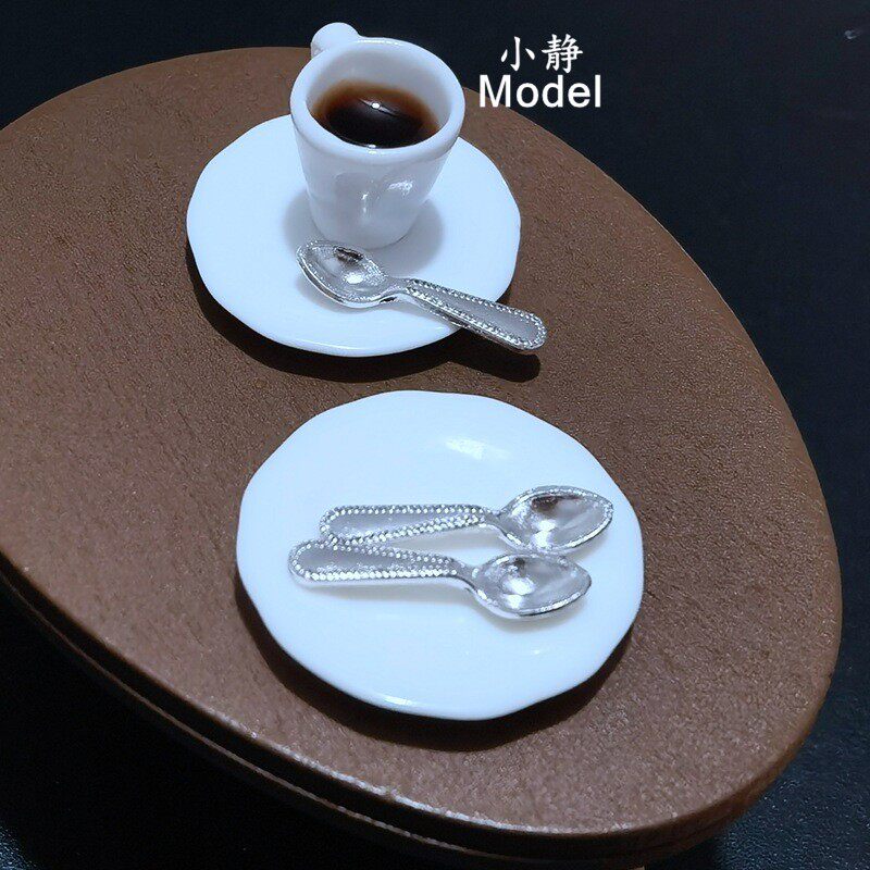 bjd娃娃屋配件微缩食玩diy拍摄道具迷你创意小摆件迷你仿真咖啡杯