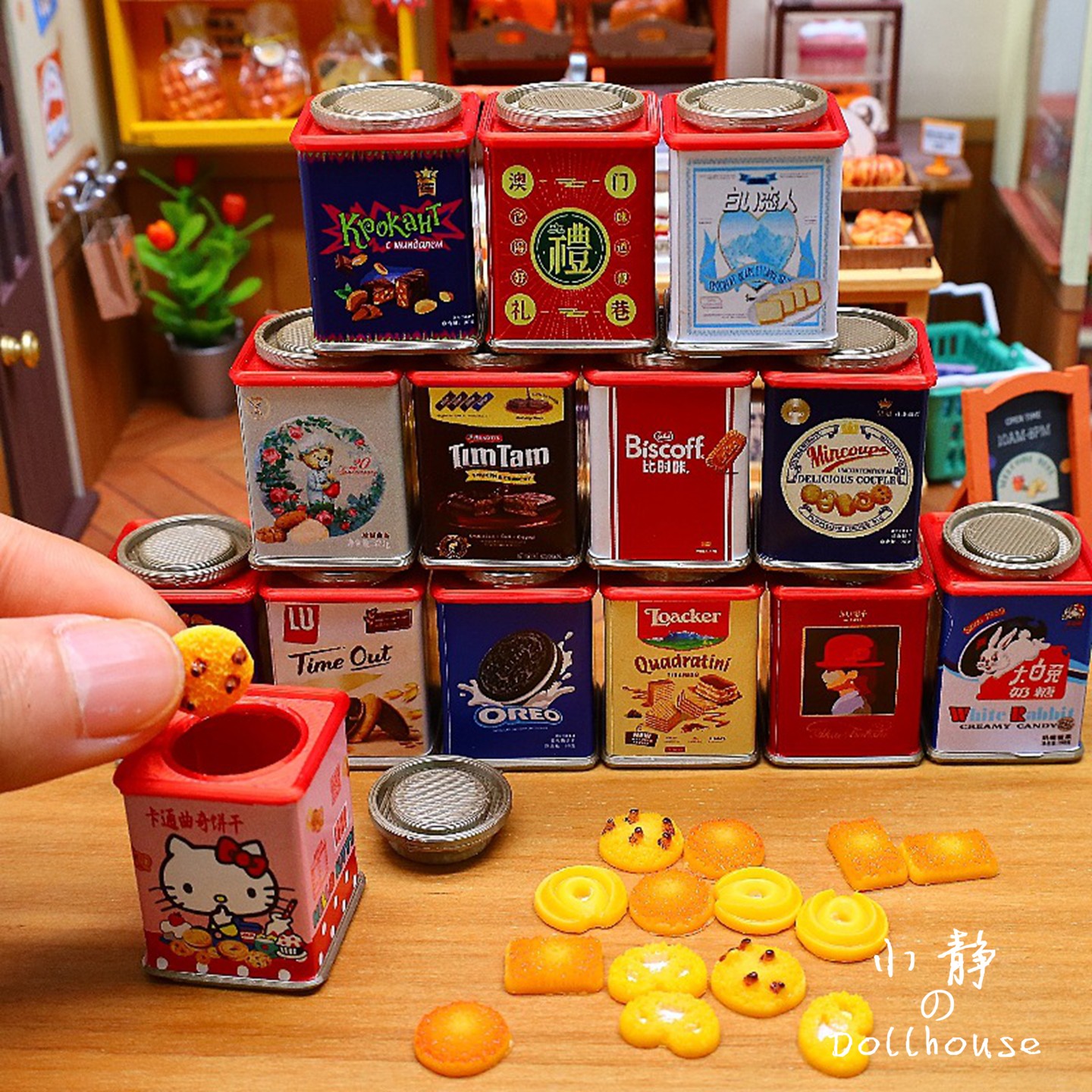 bjd娃娃屋diy微缩过家家玩具