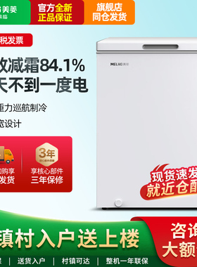 MeiLing/美菱 BC/BD-141DT微霜家用小型冷柜小冰柜冷冻冷藏节能