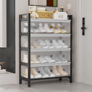 鞋架多层家用门口2025新款出租房用室内好看简易多层防尘鞋架子