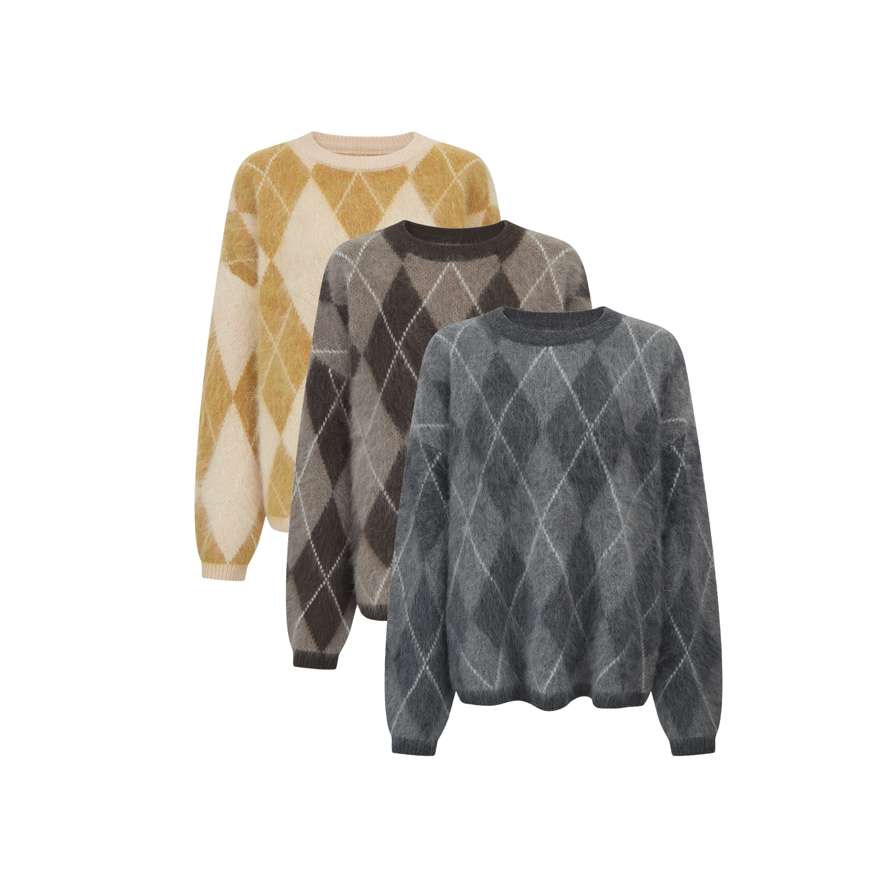 冬眠毛衣  如梦如幻~羊绒羊毛针织衫#18767