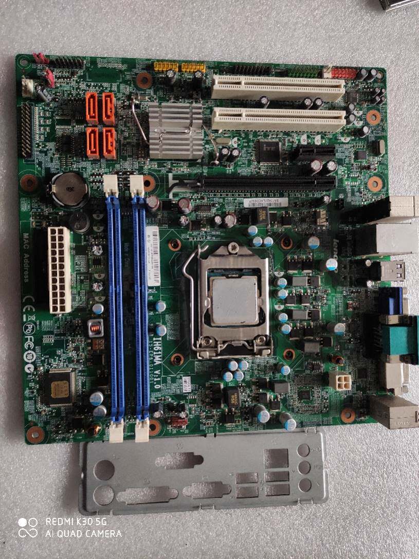 联想lenovo ih61ma v: 1.0主板 h61芯片组 1155接口主板