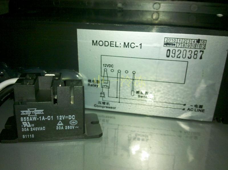 SF101S SF104S MC-1 MC-4电子温控器30A继电器 855AW-1A-C1松川