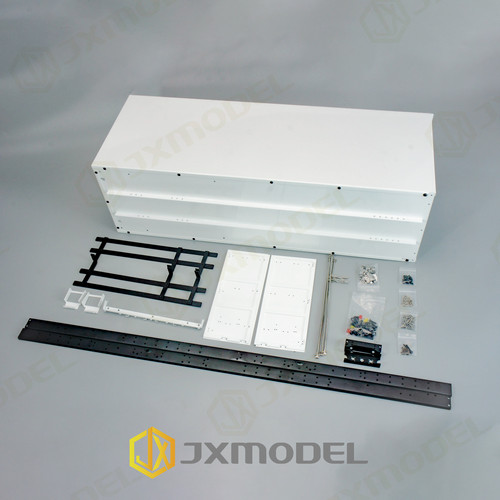 密斗车厢-JXmodel模型1比14集装箱货柜港式货车  全金属制作