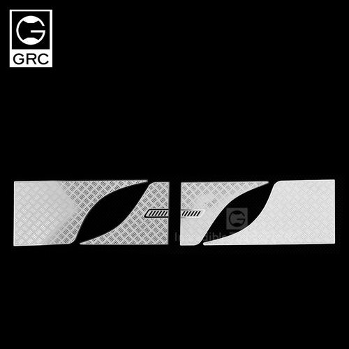GRC TRX4福特侧面护板B款  车身防滑板 仿真金属装饰件 #GAX0100C