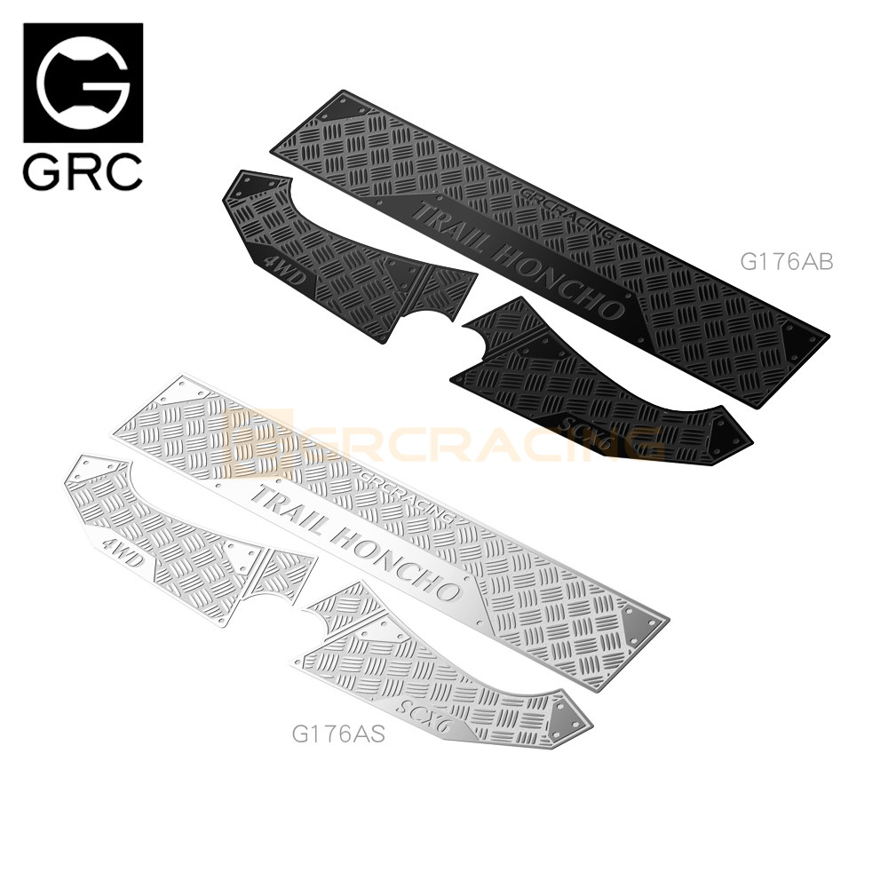 GRC SCX6 HONCHO 前杠装饰片 axila Trail金属防护不锈钢 #G176A