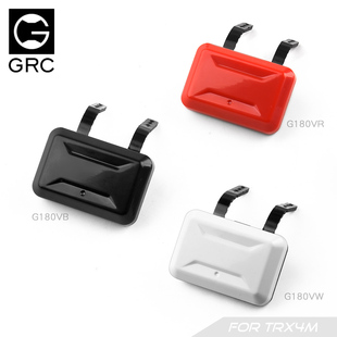 GRC TRX4M 1/18侧窗书包红/白/黑色 心情改装 车壳装饰配件#G180V