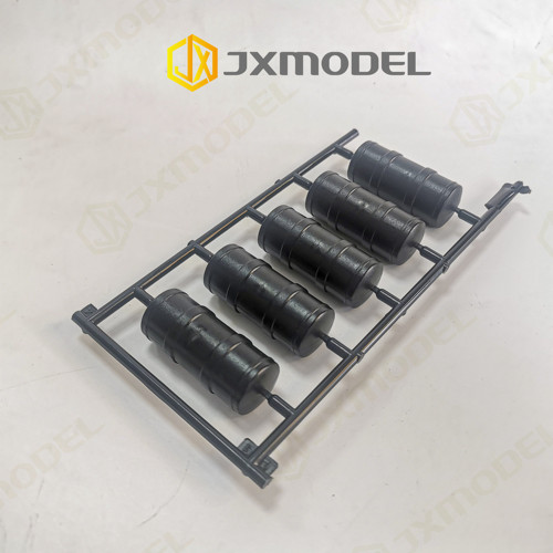 F2000塑料装饰气罐-JXmodel 模型 1比14 卡车泥头 拖头 拖挂 像真