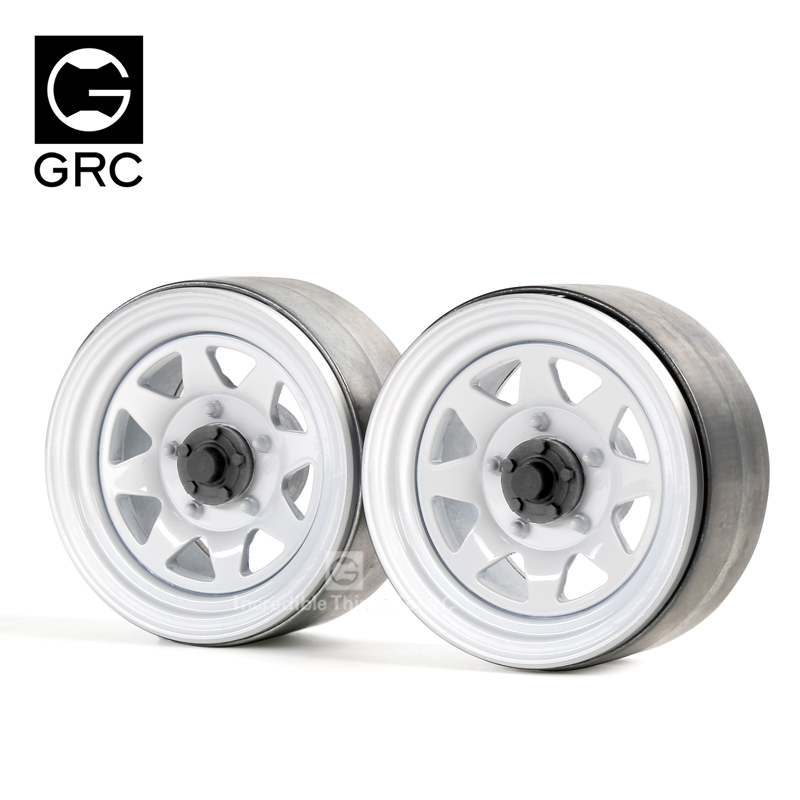 GRC 1.9寸金属轮毂G04 仿真攀爬车金属轮毂 TRX4 SCX10 RC4WD CFX
