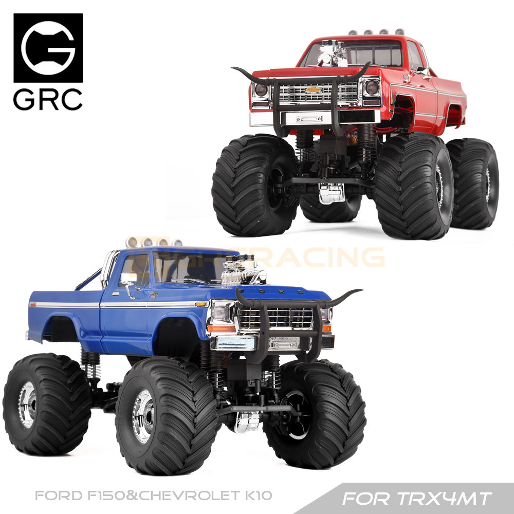 GRC TRX4MT前杠牛栏A/B款(3D打印) 雪弗兰K10 福特F150 #G186PA/B