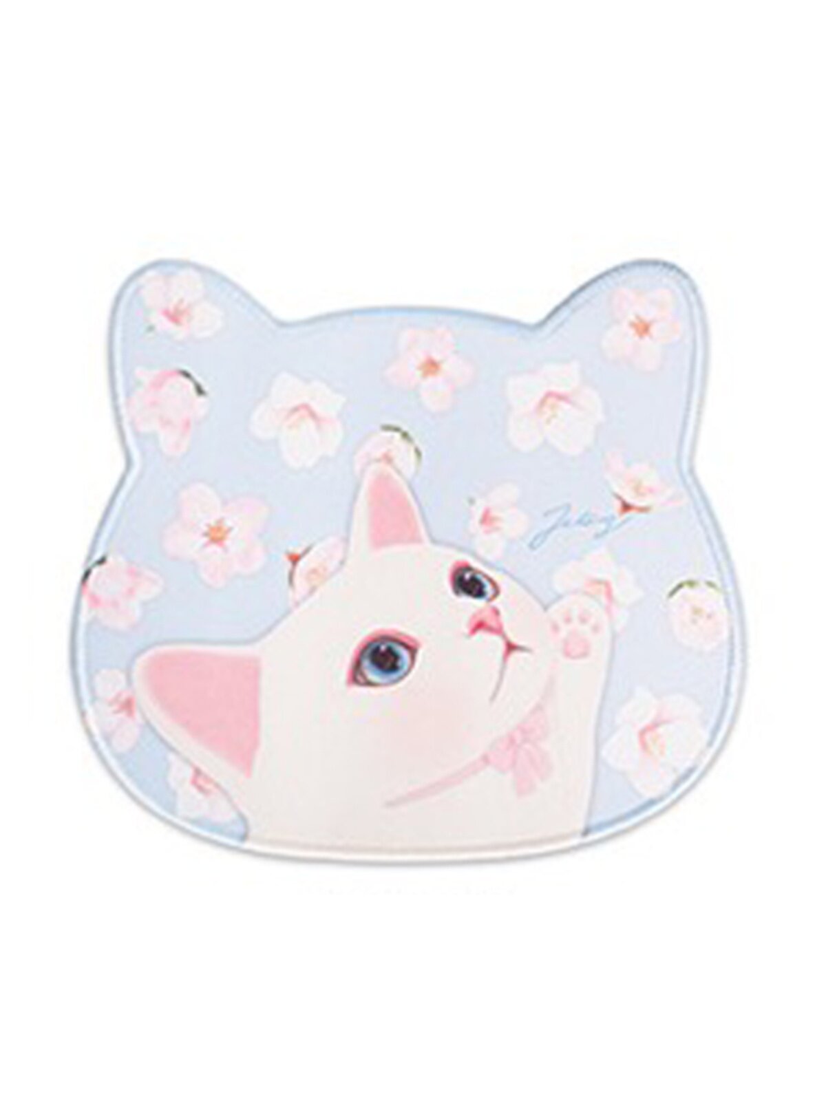 JETOY KOREAN CUTE CAT OFFICE DESKTOP PORTABLE MOUSE PAD SOFT NON SLIP COMPUTER PRINT TABLE MAT FOR GIRLS