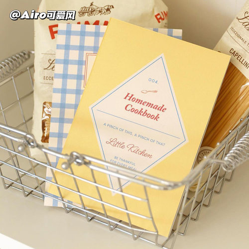 Paperian烘焙心得记录书B6记事本