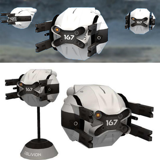 电影遗落战境飞机机器人立体3d纸模型diy手工制作儿童折纸玩具