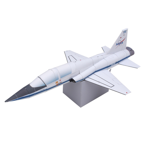 T-38教练机禽爪飞机3d立体纸模型DIY手工制作儿童益智折纸玩具