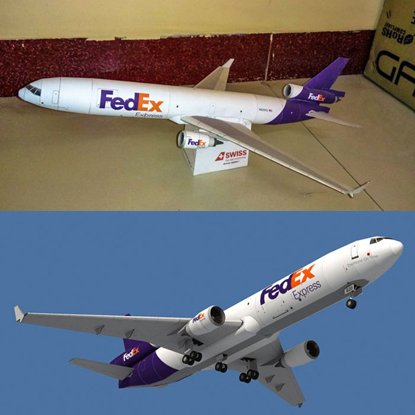 民航客机航空飞机航模3d立体纸模型diy手工制作儿童益智折纸玩具