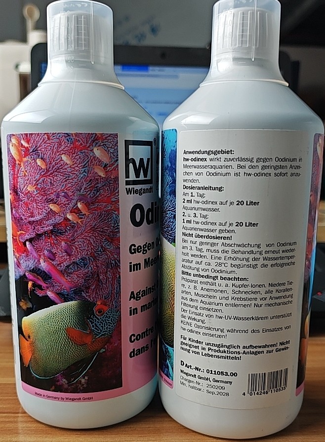 德国进口HW-OX海水鱼卵旋虫药
