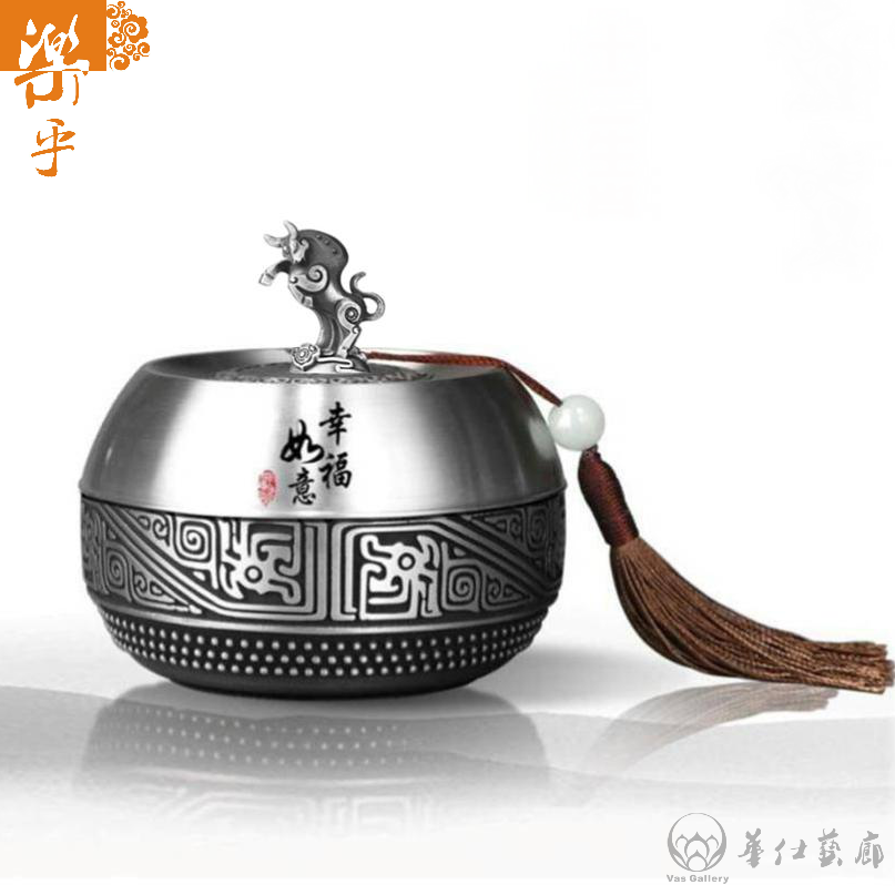 茶叶罐牛年高档礼品可定制