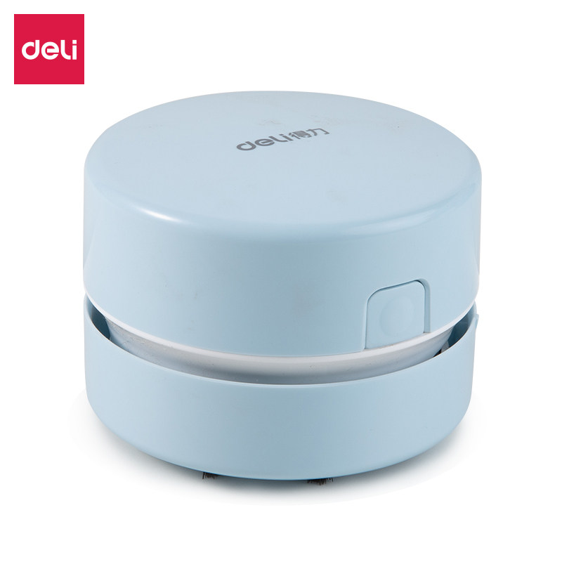 得力18884桌面充电吸尘器迷你充电式便携家用小型无线清洁器纸屑