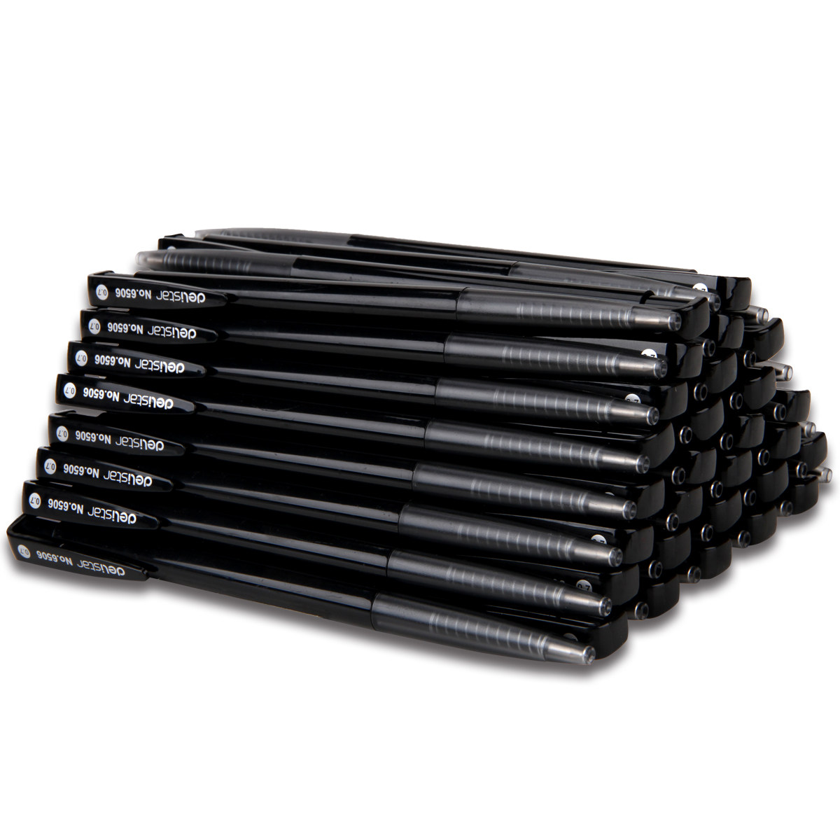 得力6506圆珠笔0.7mm子弹头(黑)(支)按动型签字笔写字文具中油笔,文具电教/文化用品/商务用品,圆珠笔,淘宝优惠券,粉丝福利购,淘宝优惠卷