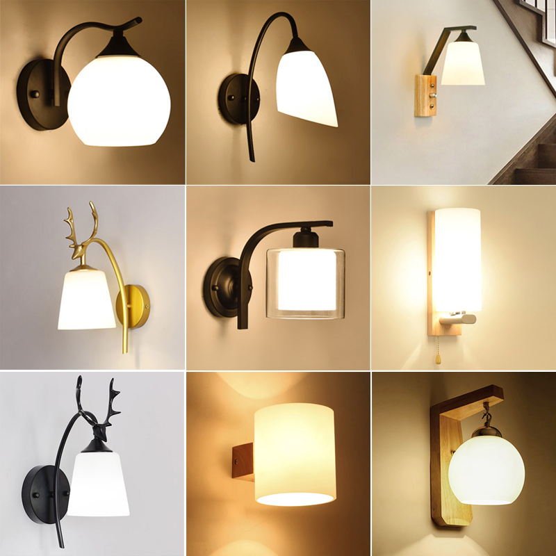 楼梯感应壁灯雷达人体感应灯超亮