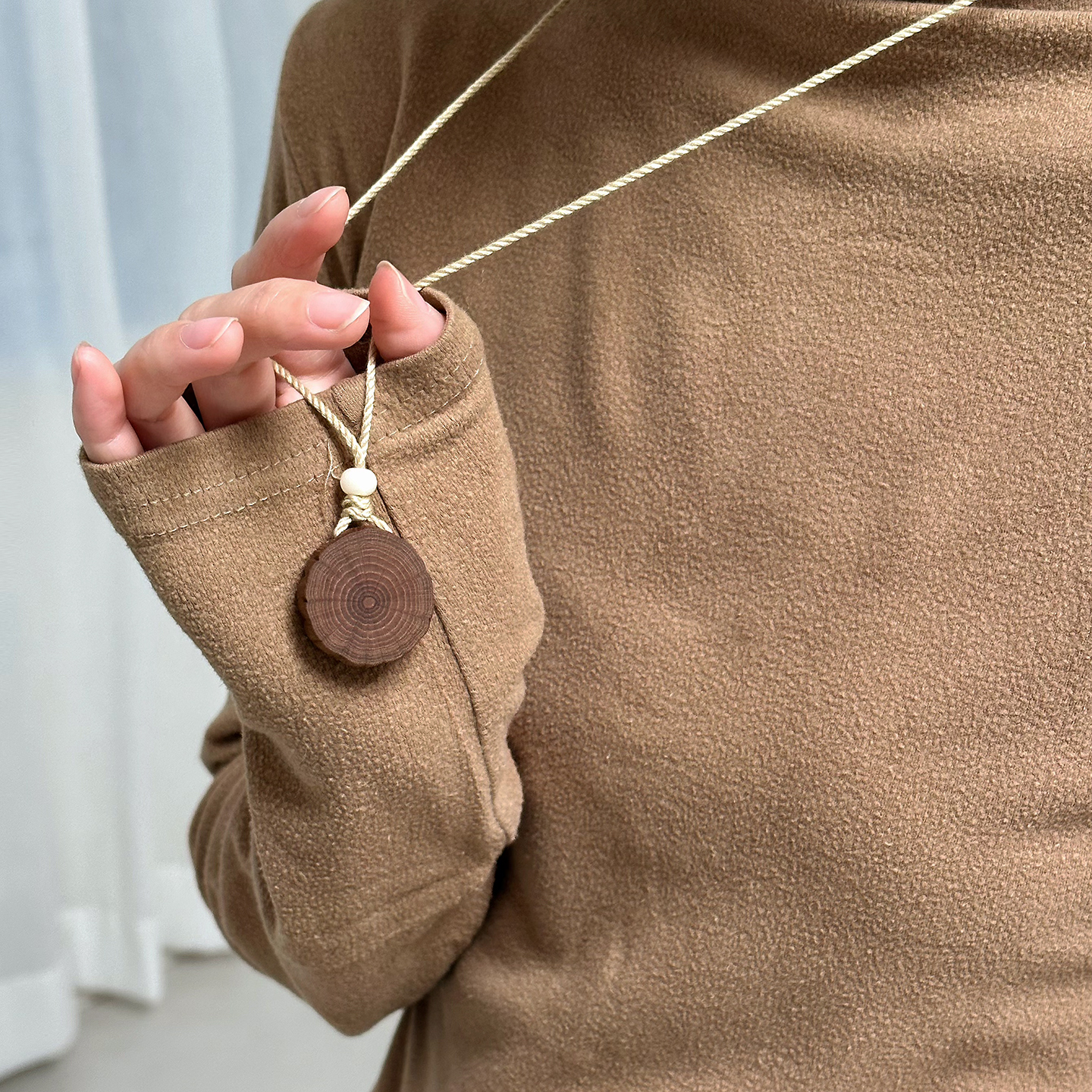 素匠己木六道木高温碳化吊坠