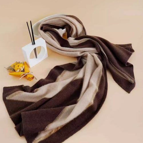 【琳琳粉丝专享】奢凌羊「围序」山羊绒秋冬季高级感女意式老钱