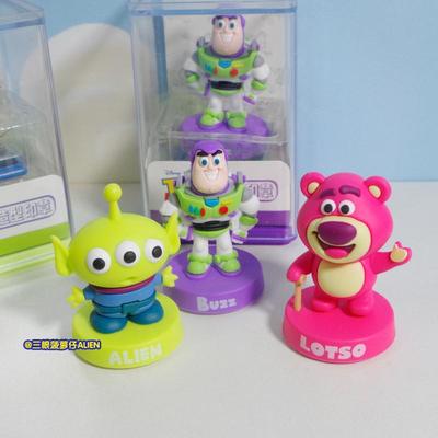 三眼仔玩具总动员印章手账装饰精品盒装TOYSTORY人偶摆件鼓励批改
