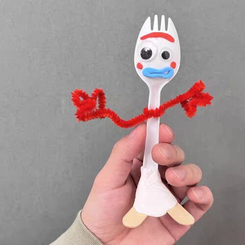 玩具总动员toystory叉叉手工DIY材料包自制益智公仔摆件叉奇