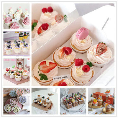 卡通奶油甜品台样品蛋糕模型