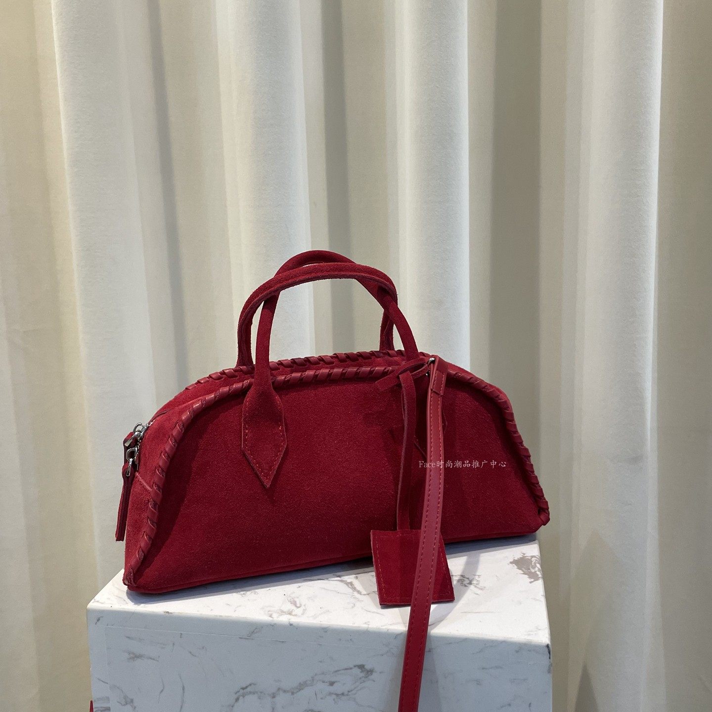 头层磨砂牛皮编织包边手提保龄球单肩斜挎包,箱包皮具/热销女包/男包,小方包,淘宝优惠券,粉丝福利购,淘宝优惠卷