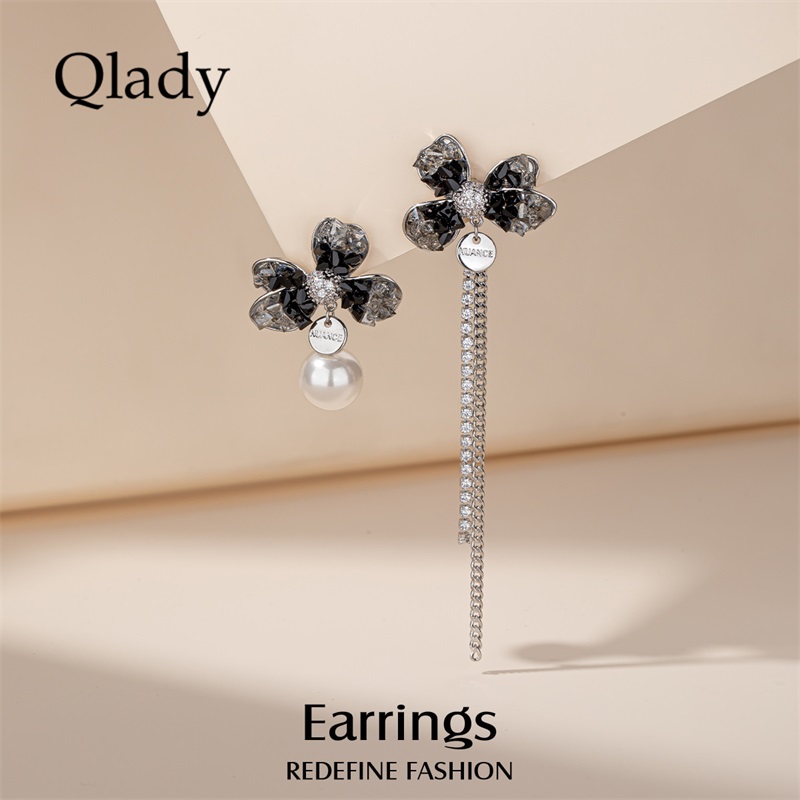 流苏耳环耳饰独特小众气质