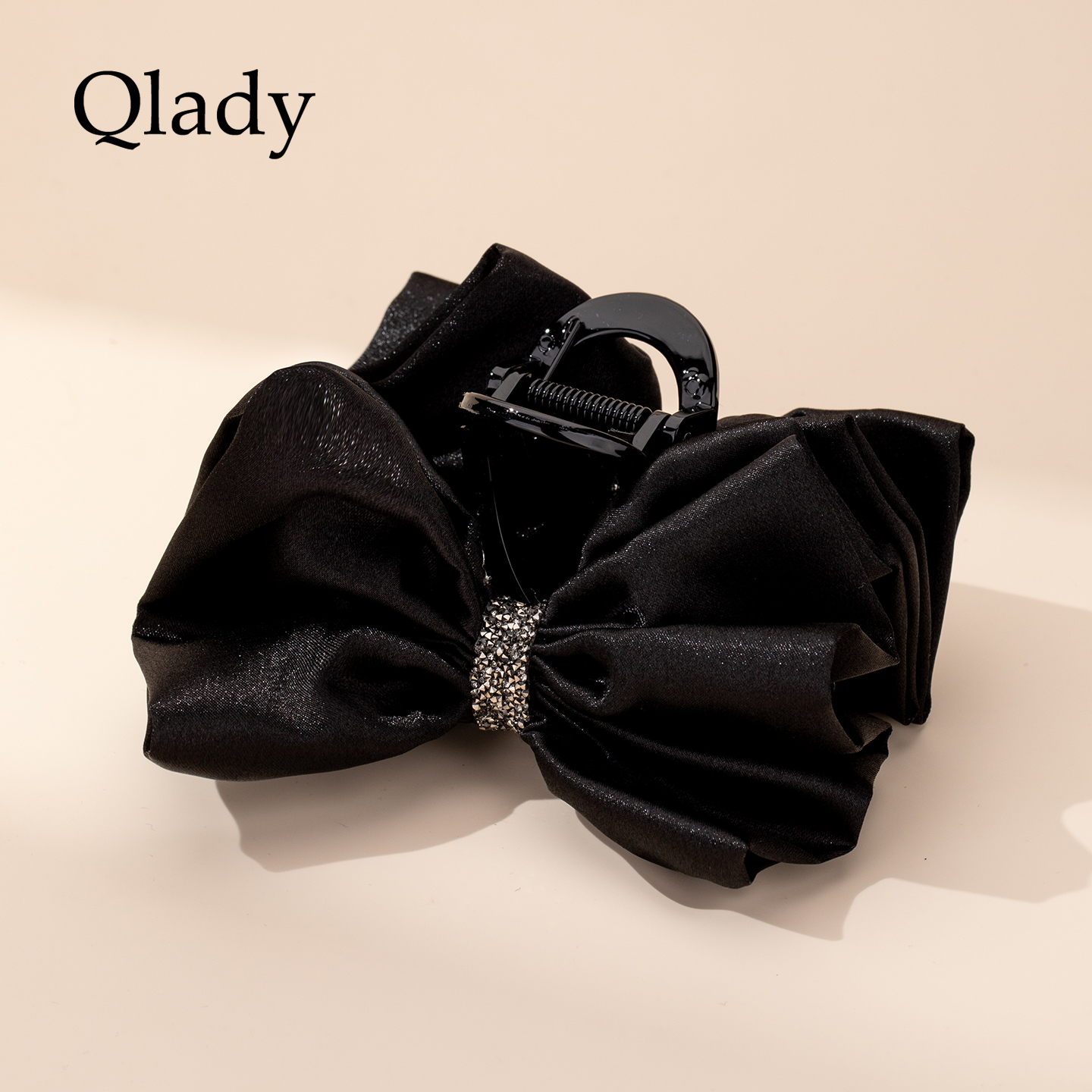 在逃公主蝴蝶结抓夹发夹女2025新款高端后脑勺夹子鲨鱼夹头饰发饰