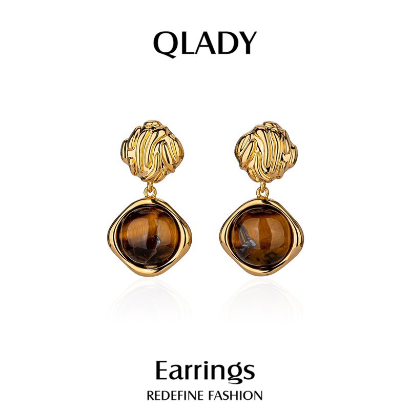 耳环耳钉女高级感小众轻奢