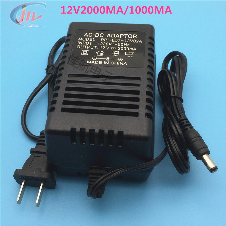 220V转DC12V2000mA/1000MA稳压直流电源适配器 线性变压器ADAPTOR