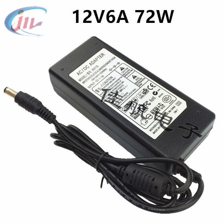 12V 6A液晶显示器 液晶电视 监控电源  电源适配器 LED灯条12V6A