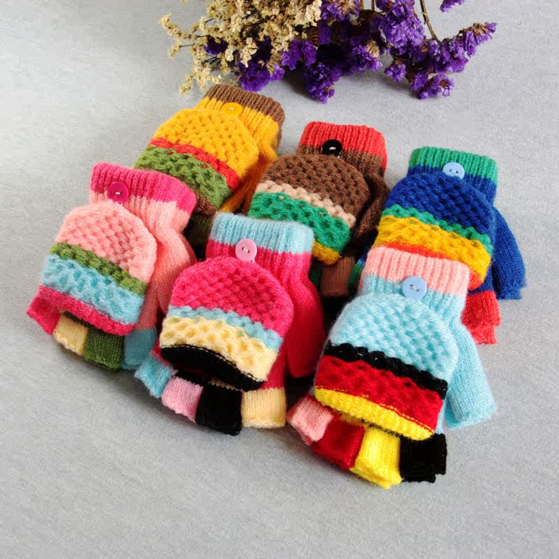 Gants pour enfants en de laine - Ref 2149487 Image 1