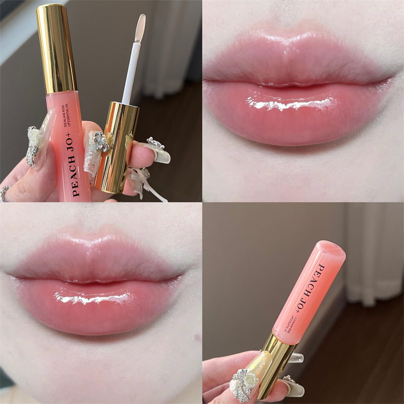 PEACH JO+角鲨烷玫瑰唇部精华蜜美容液唇油保湿滋润女会所伴手礼
