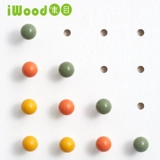 Деревянный Iwood 15 мм круглый отверстие для отверстий Пластин